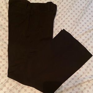 CHOCOLATE ANN TAYLOR LOFT SLACKS